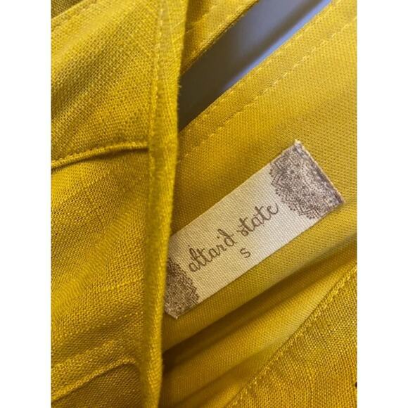 Altar'd State Chartreuse High Neck Swing Sundress Small - Picture 4 of 7